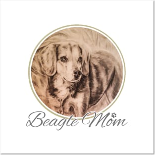 Beagle Mom Posters and Art